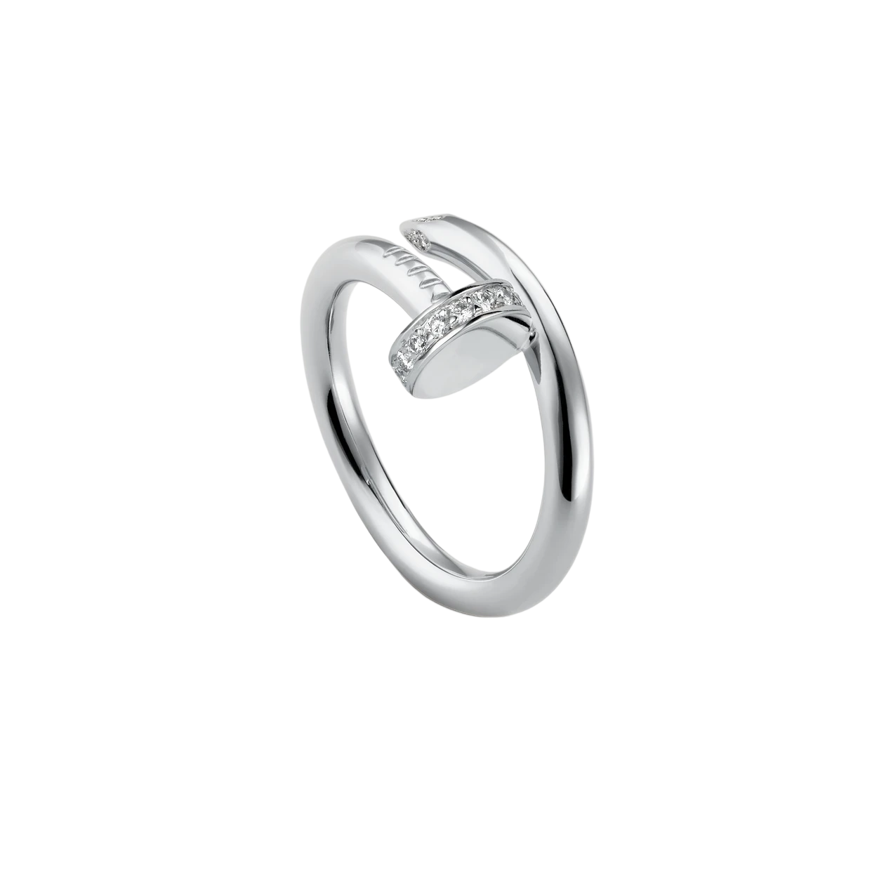 DELUXE RING NAIL IN SILVER