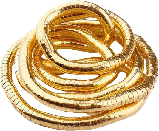 FLEXIBLE GOLDEN SNAKE CHAIN