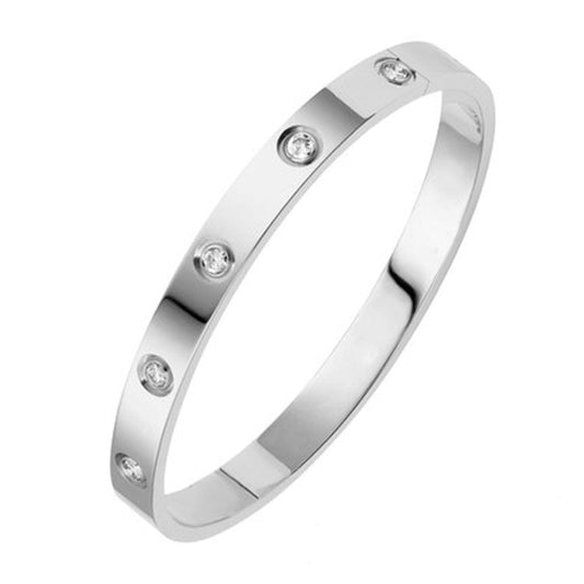 Eternal Link Chain Zircon Silver